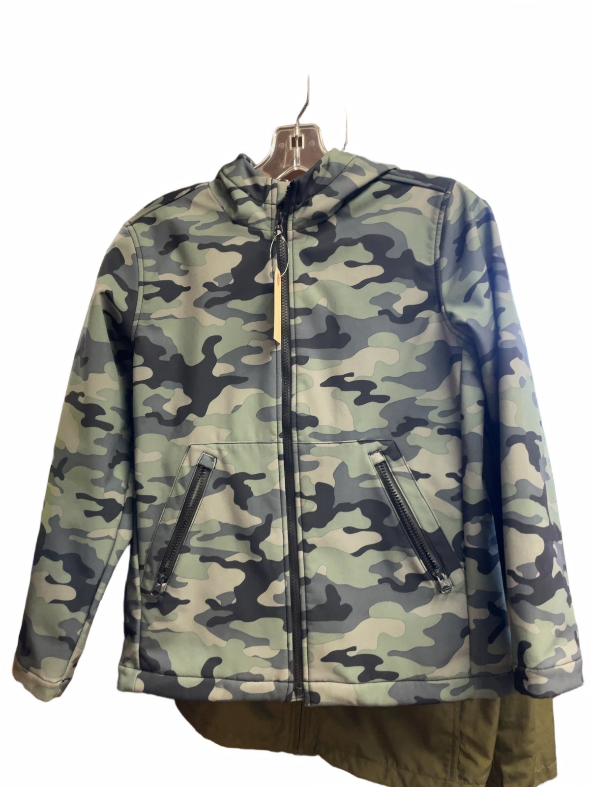 Gap Kids Size XL Camo Hooded Softshell Jacket