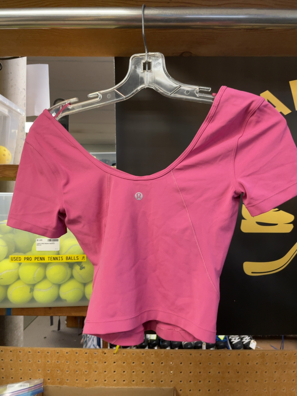 Lululemon Align Short Sleeve Shirt Size 6 Pink