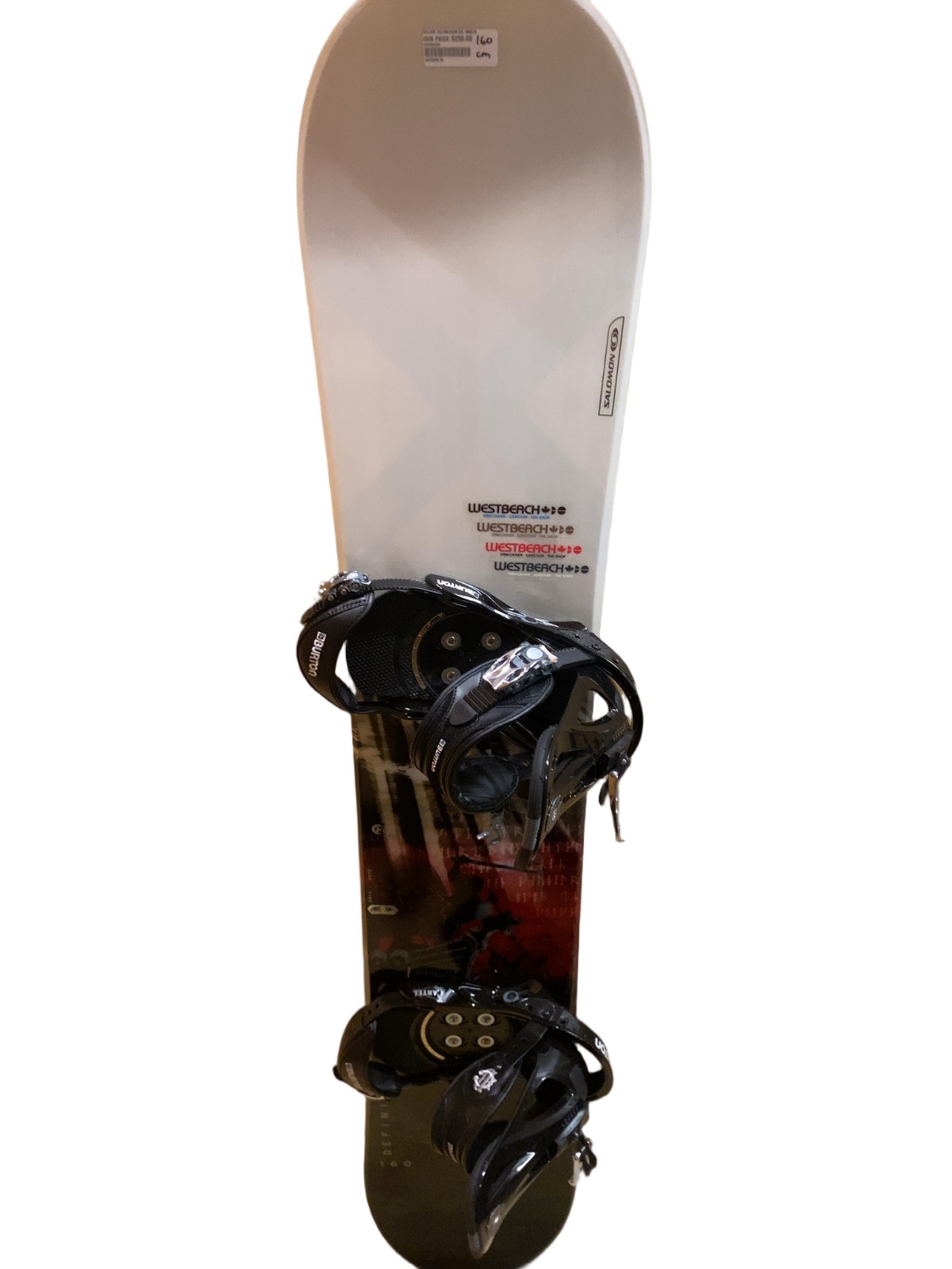 Salomon Definition Snowboard 160 cm with Burton Cartel Bindings - image 1