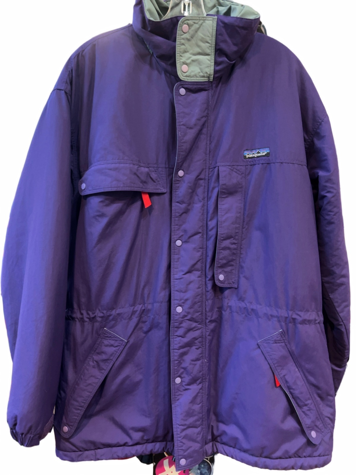 Patagonia Vintage Ski Jacket Purple Good L