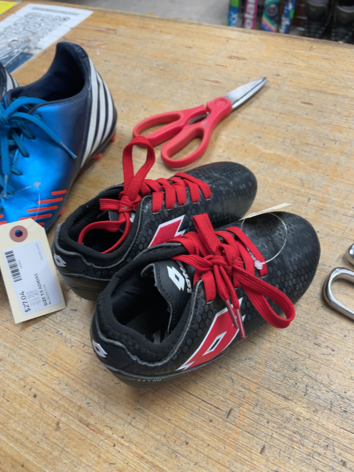 Lotto Size 11C Soccer Cleats