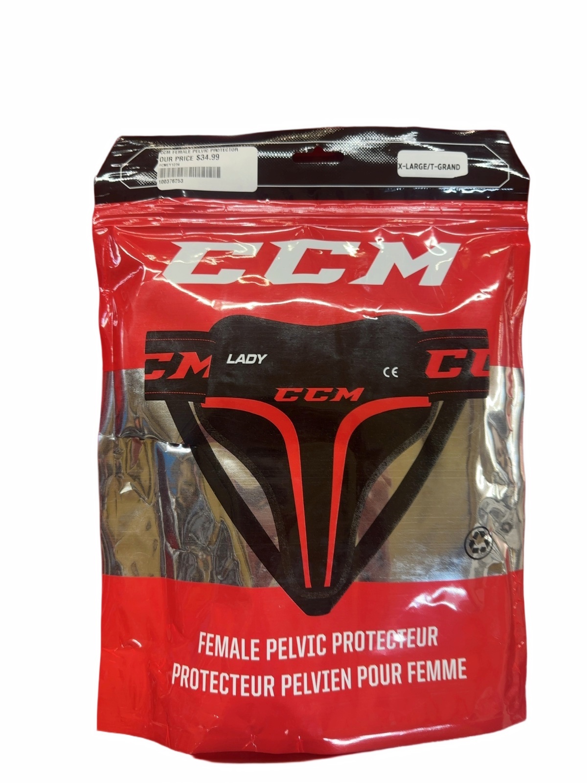 CCM Lady Female Pelvic Protector X-Large - image 1