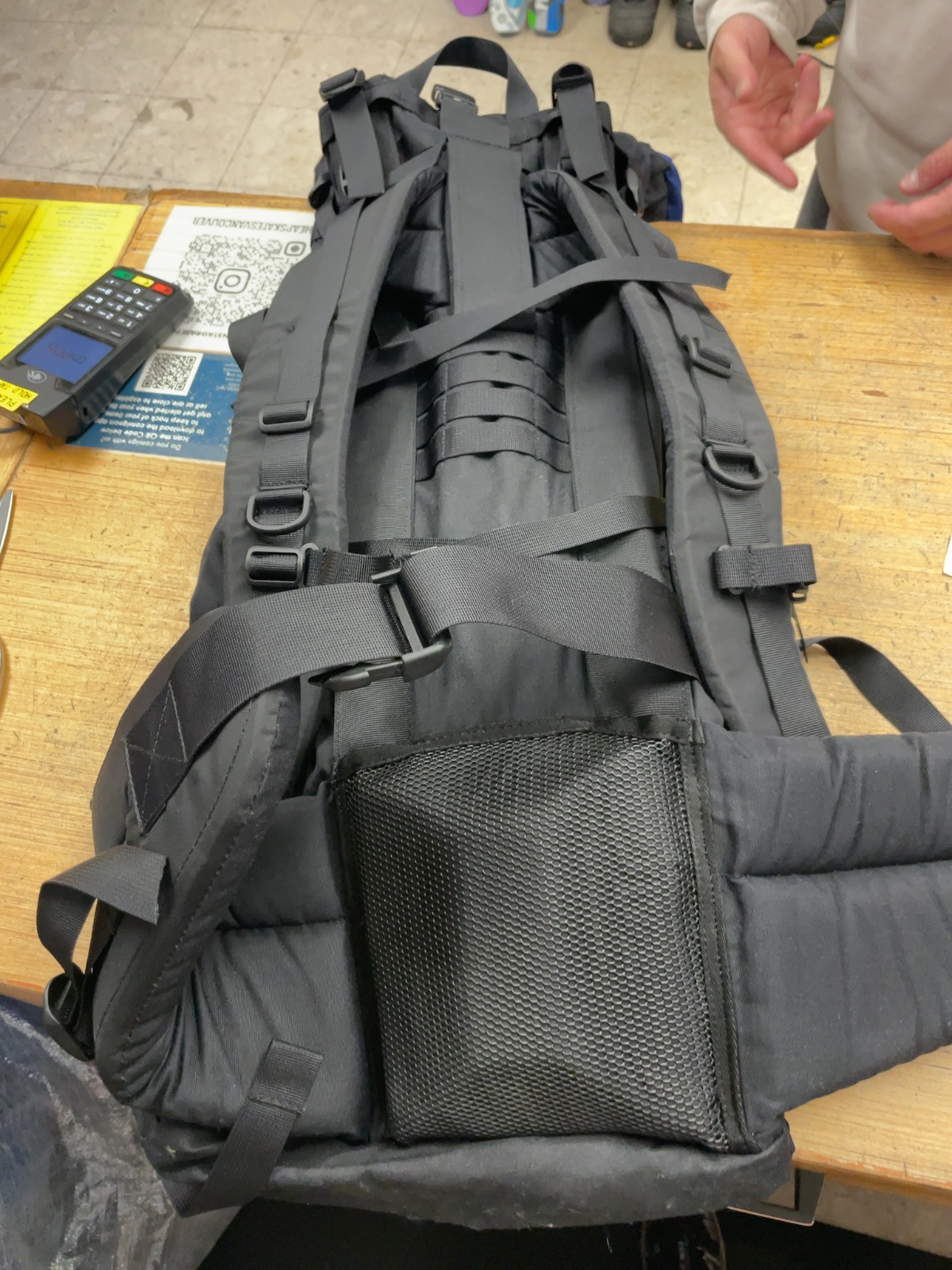 Taiga International Backpack Blue/Black