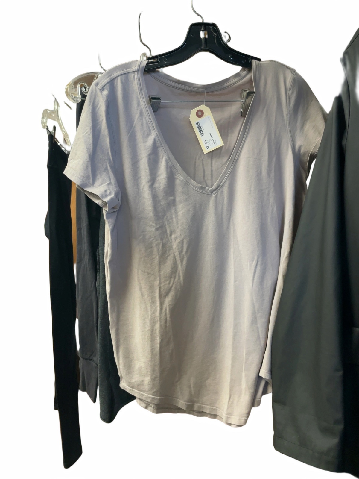 lululemon Size 8 V-Neck T-Shirt - image 1