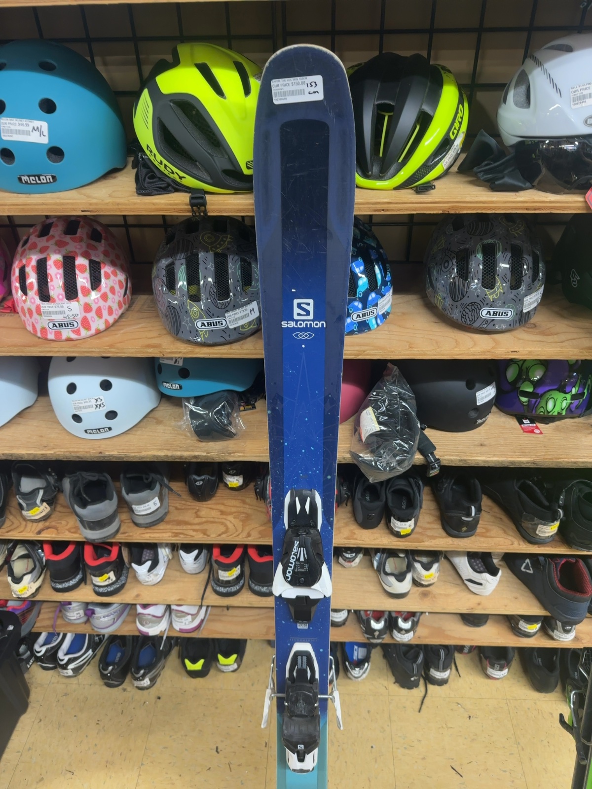 Salomon QST Lux 92 Skis with Bindings 153 cm