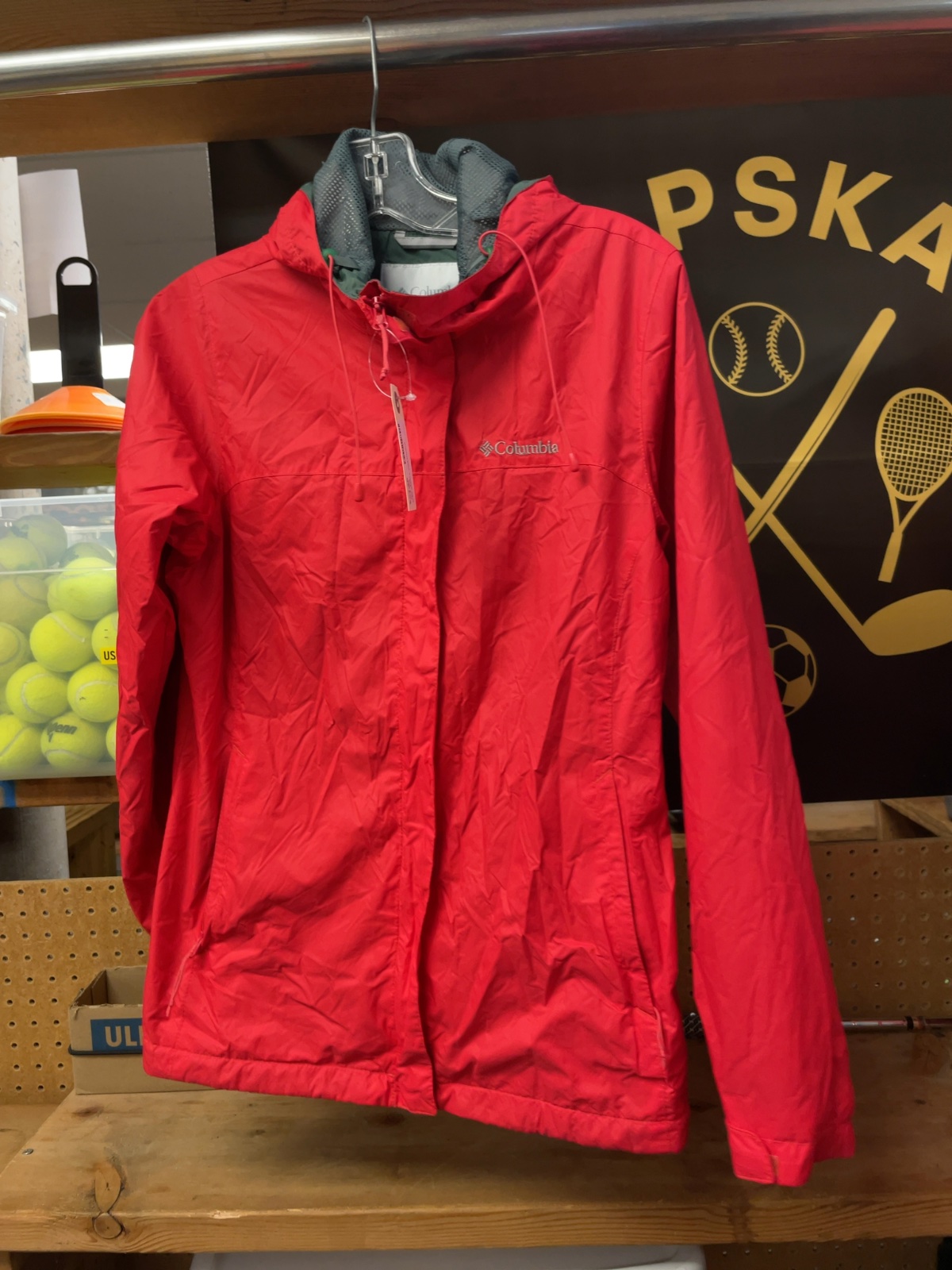 Columbia Rain Jacket Size S Pink - image 1