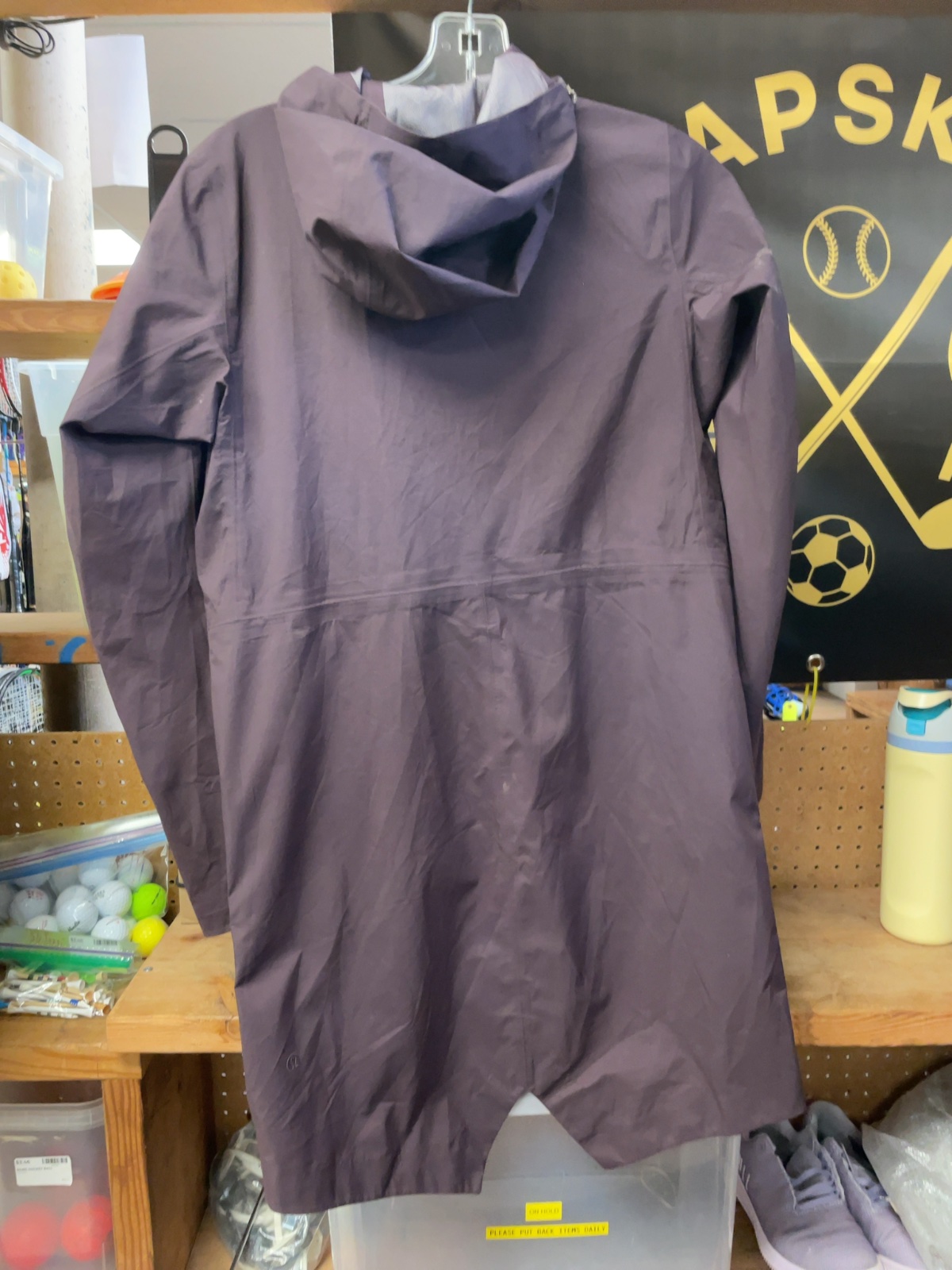 Lululemon Rain Jacket Size 4 Purple
