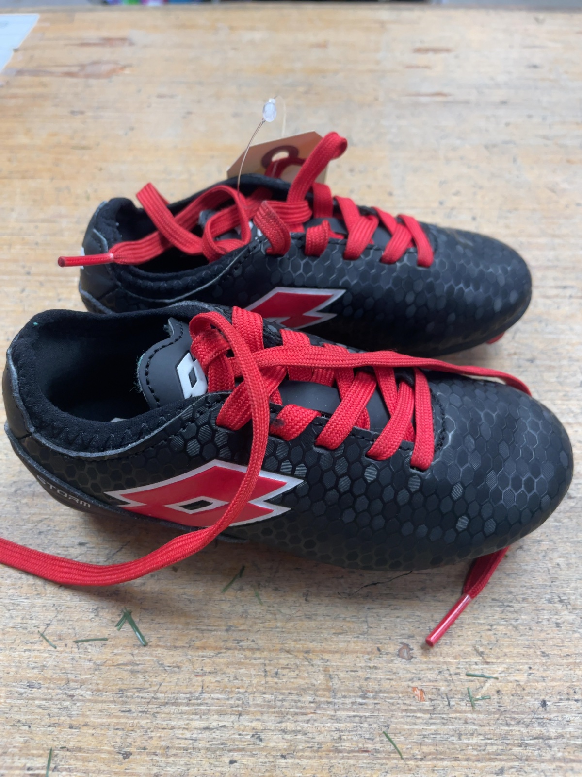 Lotto Storm Size 9T Kids Soccer Cleats