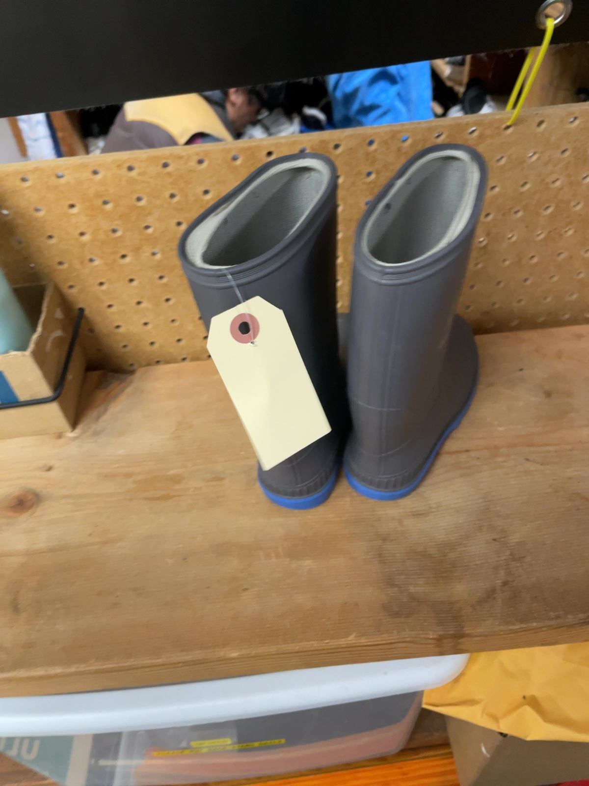 Kamik Rain Boots Size 12C Grey Blue