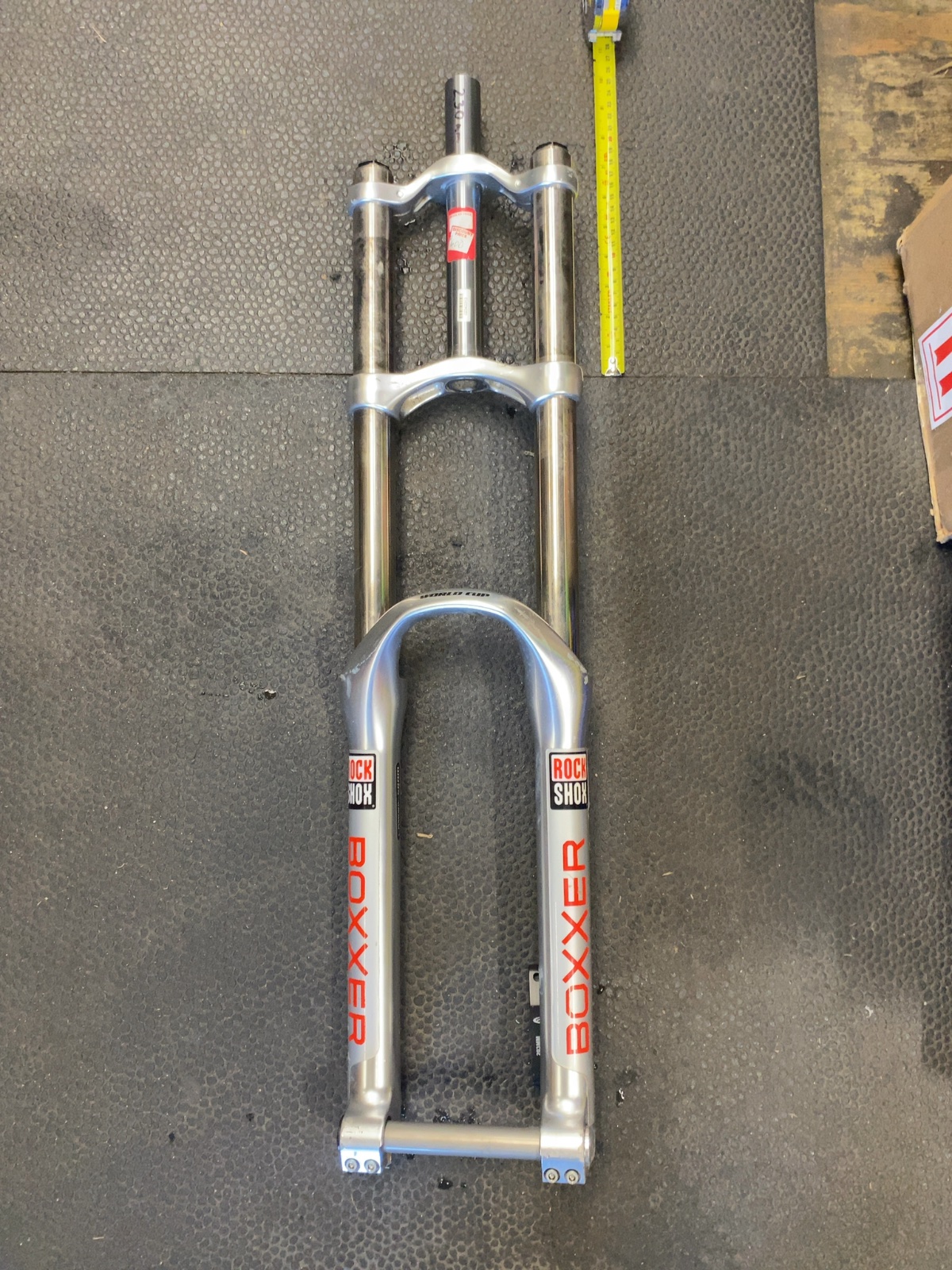 RockShox Boxxer World Cup Suspension Fork Silver Used