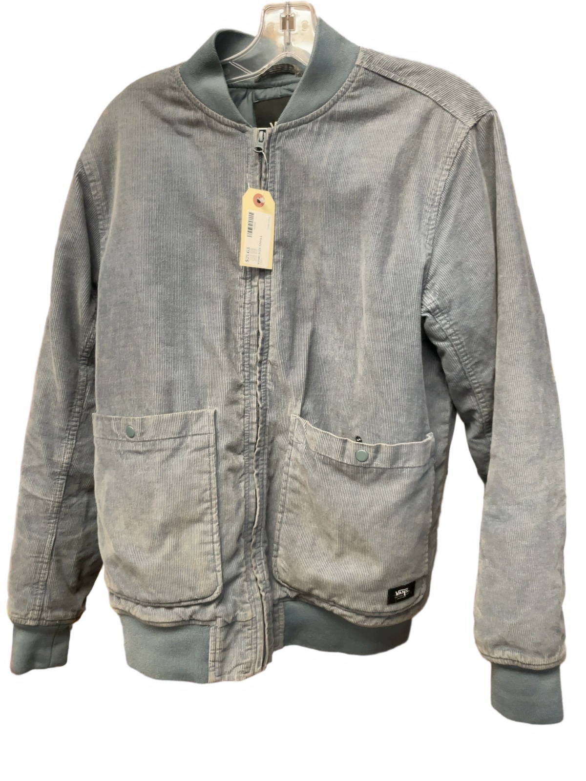 Vans Corduroy Bomber Jacket Size Small - image 1
