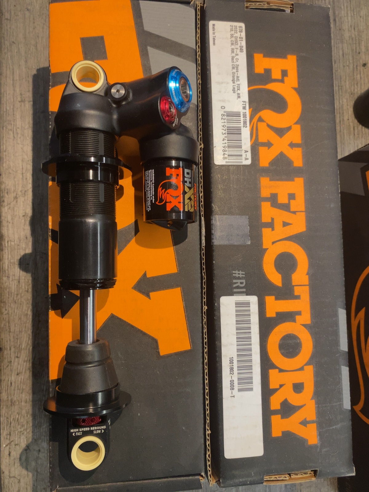 FOX Factory DHX2 Rear Shock 210 x 55mm Excellent Condition