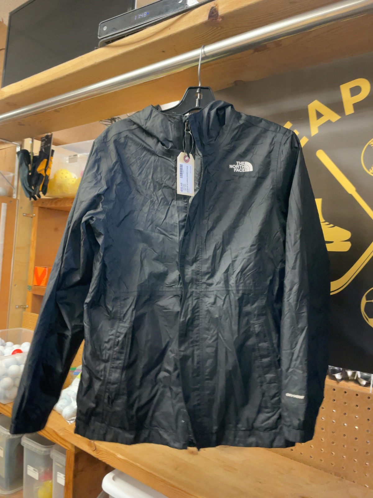 The North Face DryVent Rain Jacket Size 18 Junior Girls
