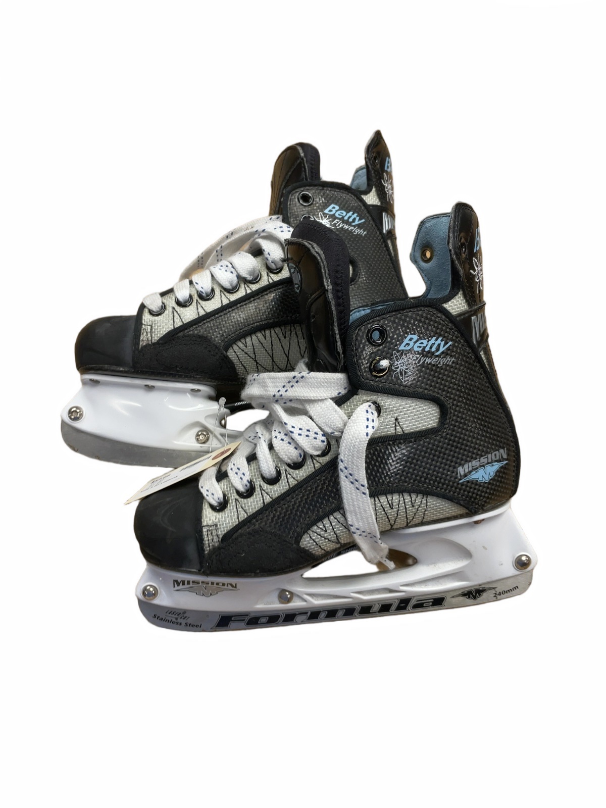 Mission Betty Flyweight Size 6.5 D Ice Hockey Skates - image 1