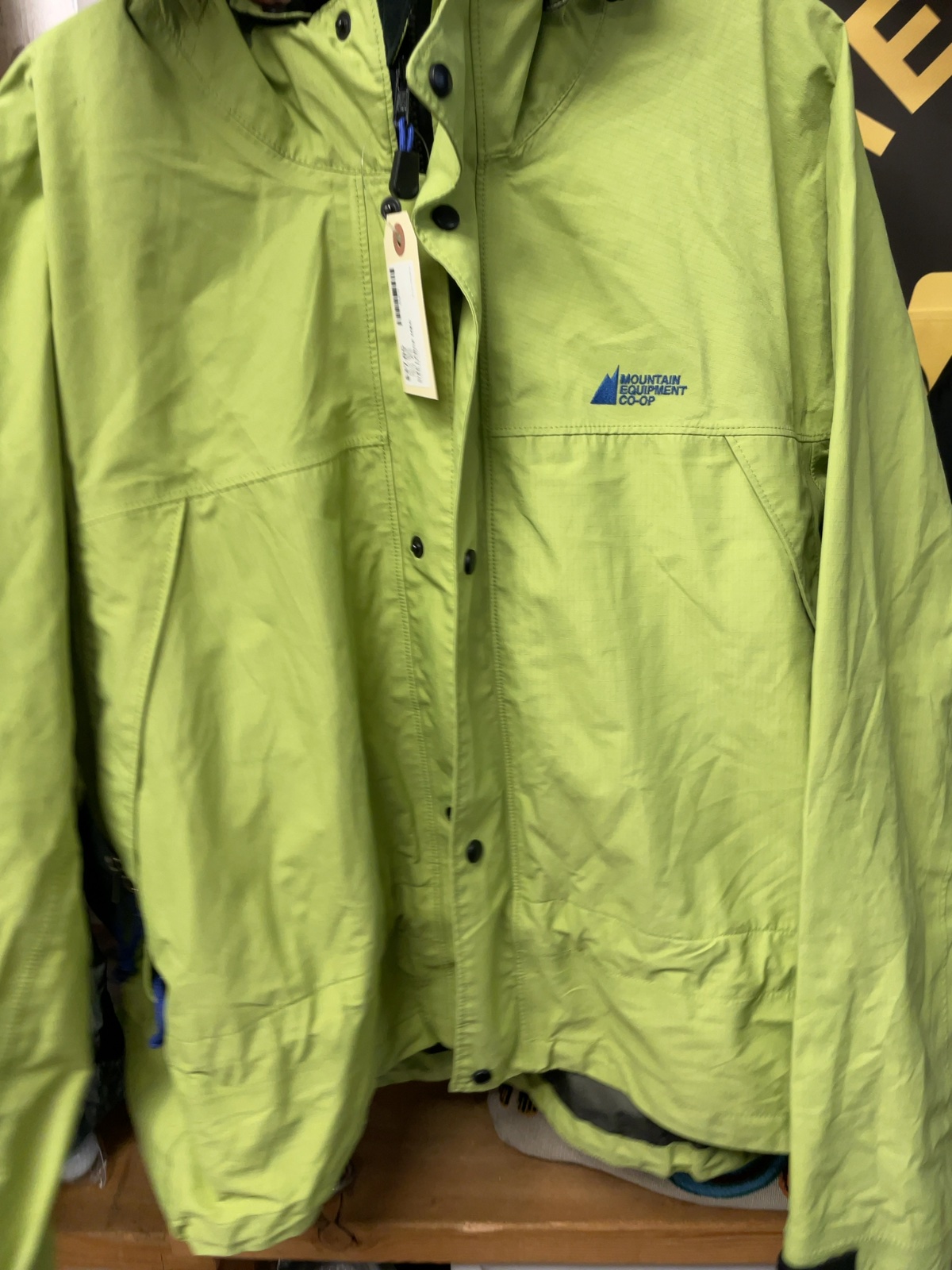 Mountain Equipment Co-op Gore-Tex Rain Jacket Size Large