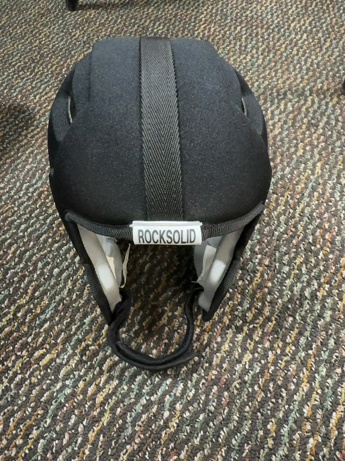 RockSolid Multisport Protective Headgear Black Youth Small