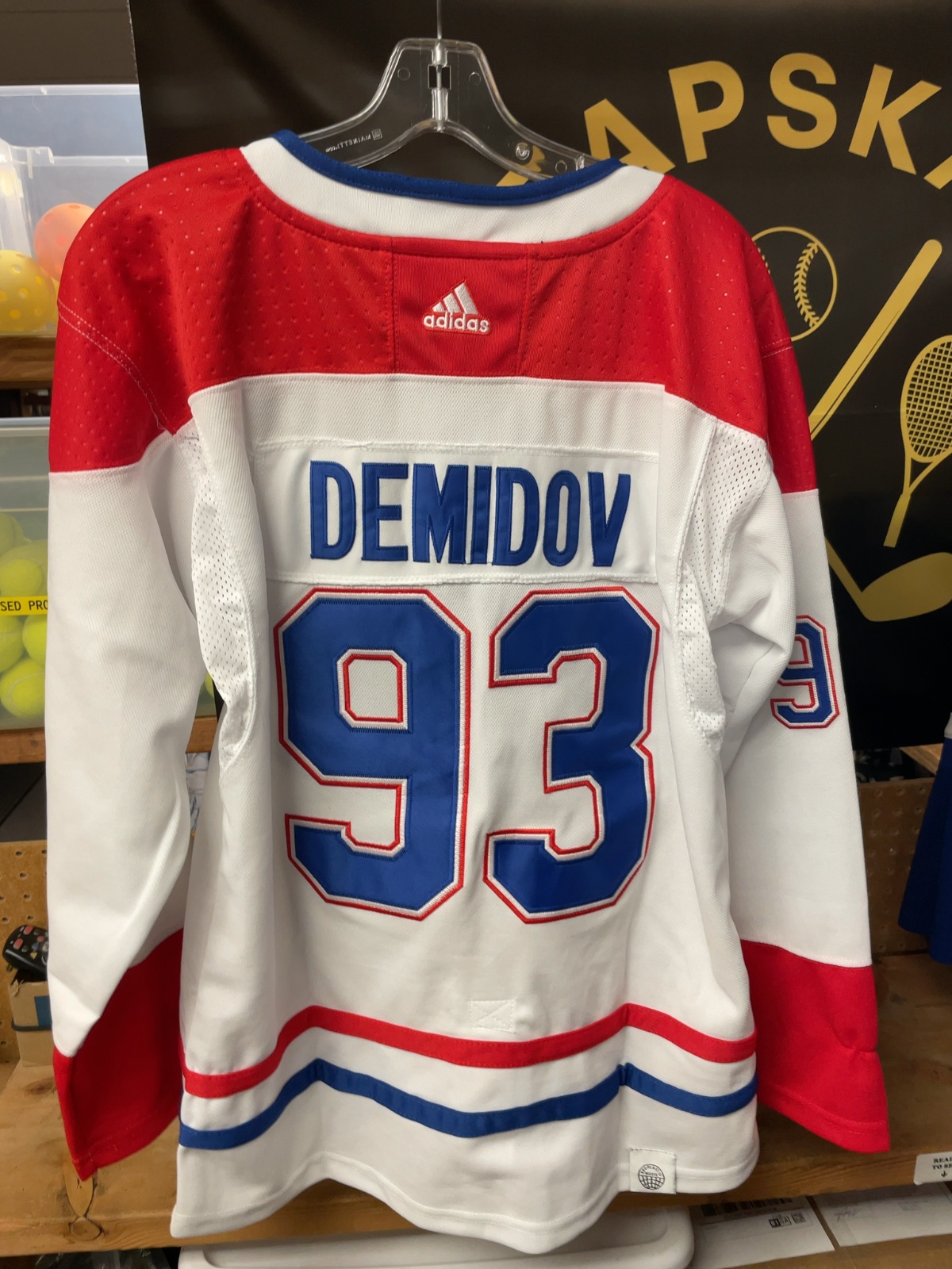 Adidas Montreal Canadiens Demidov #93 Jersey Size L