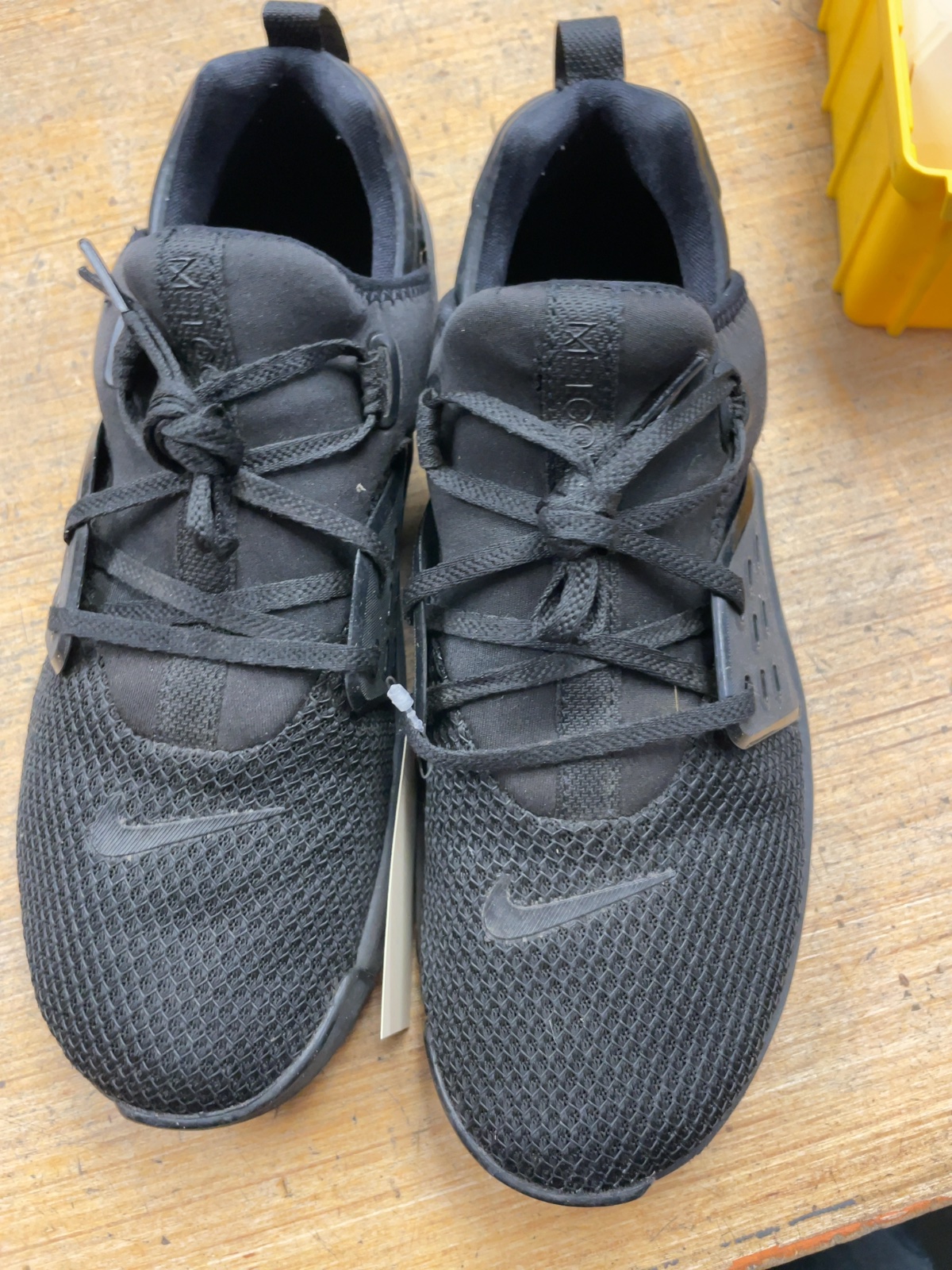 Nike Free Metcon Size 9 Cross-Training Shoes Black