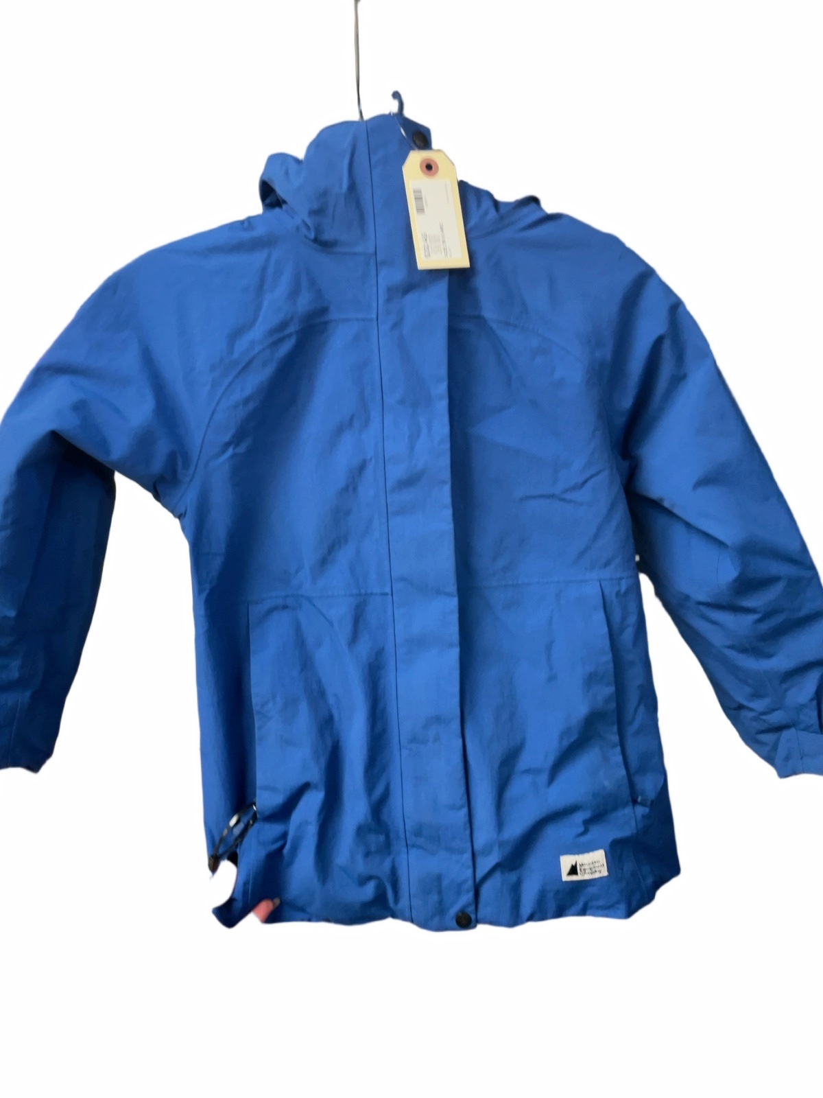 Mountain Equipment Company Size 8 Youth Recco Rain Jacket Blue - image 1