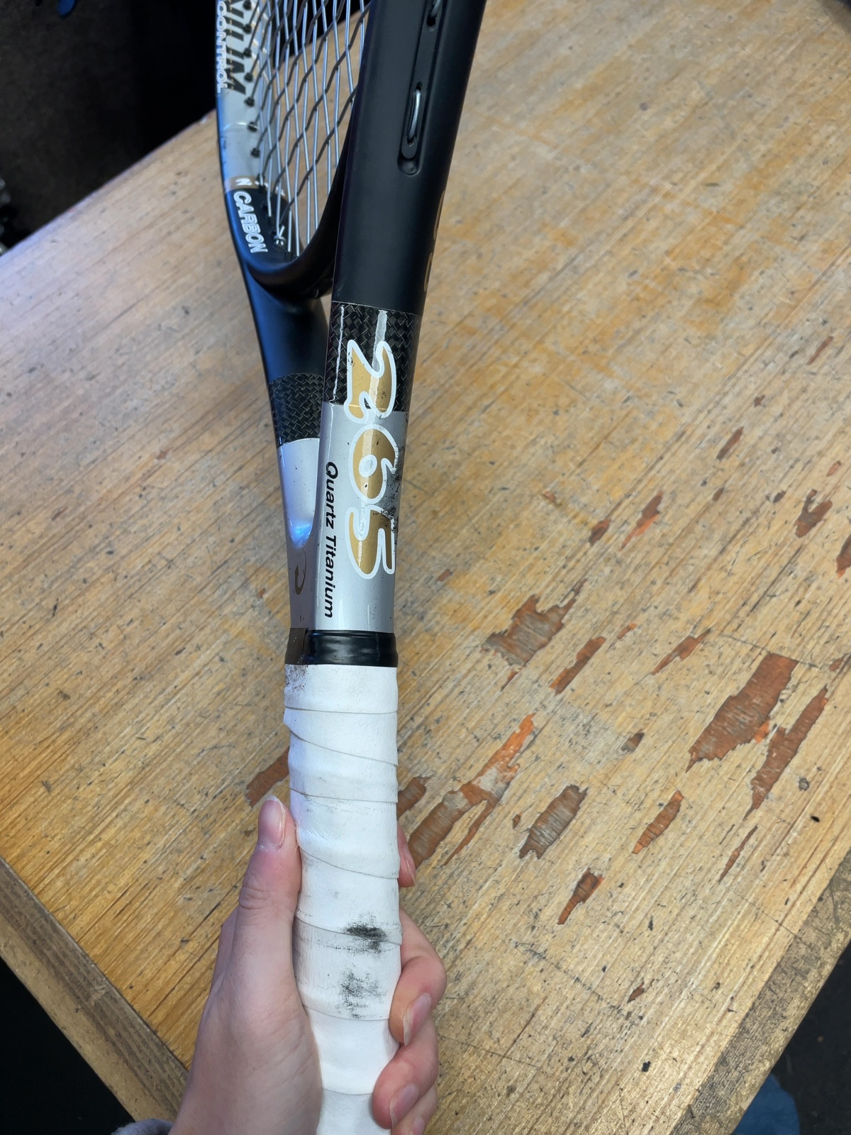 Titan Quartz Titanium 265 Tennis Racquet