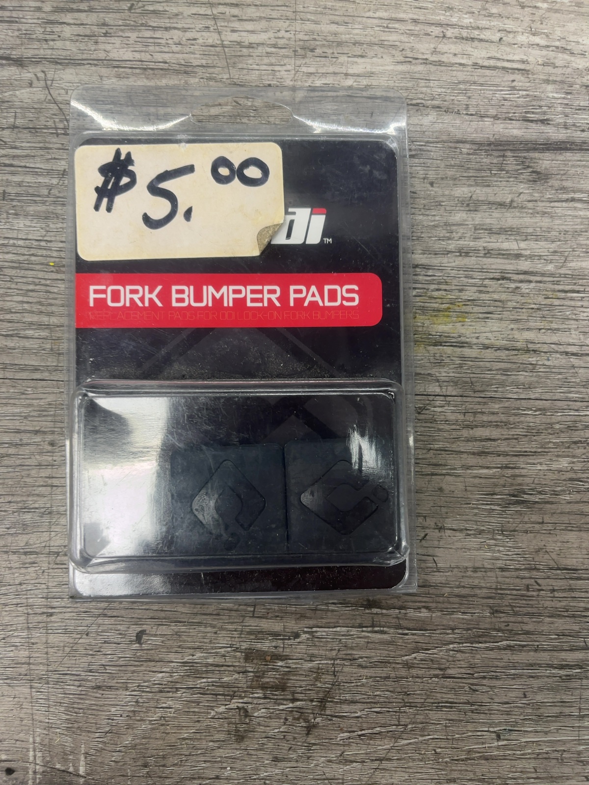 ODI Lock-On Fork Bumper Replacement Pads Black New