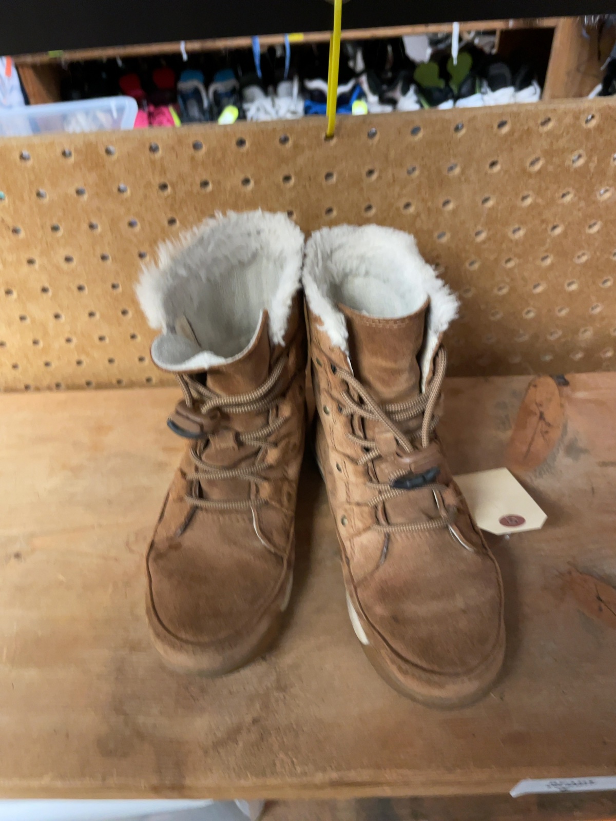 Sorel Waterproof Faux Fur Winter Boots Size 13C US Brown