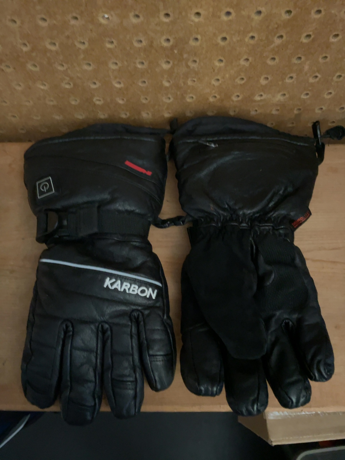 Karbon Heated Ski Gloves Size S