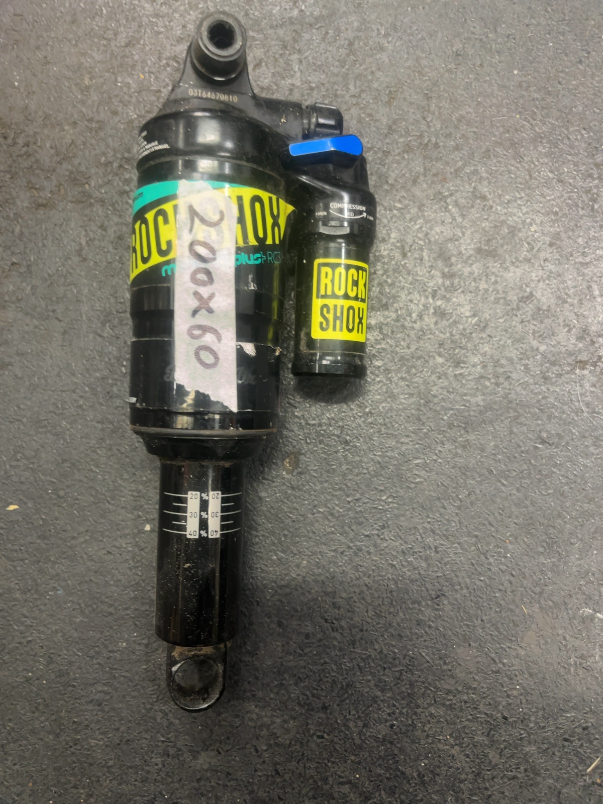RockShox Monarch Plus RC3 DebonAir Rear Shock 200x60 Good