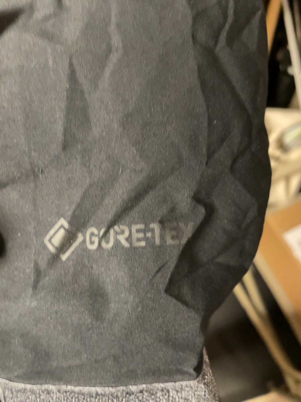 Spyder Gore-Tex Hooded Ski Jacket Size XL Black