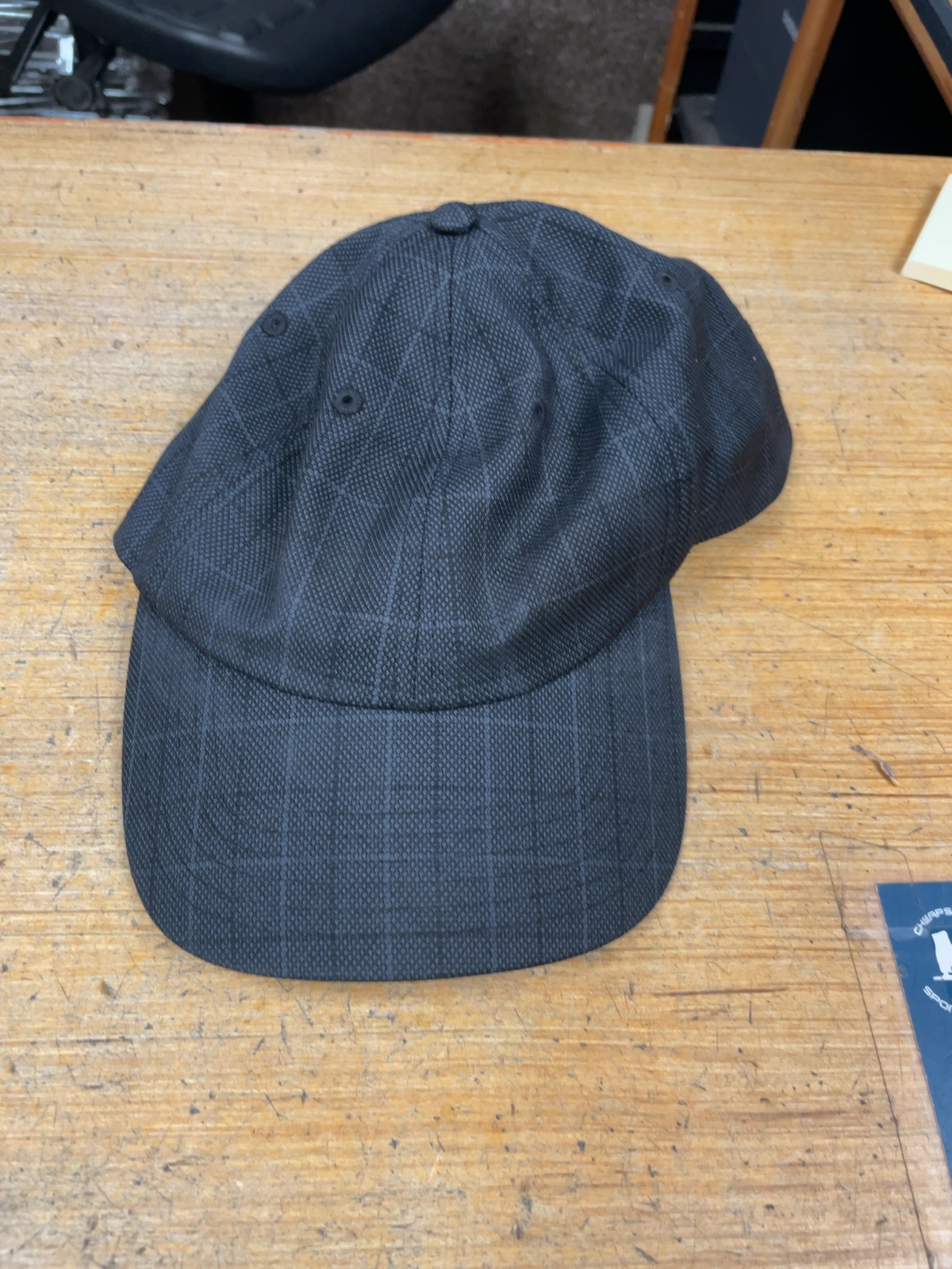Kenneth Cole REACTION Plaid Baseball Cap Size OS
