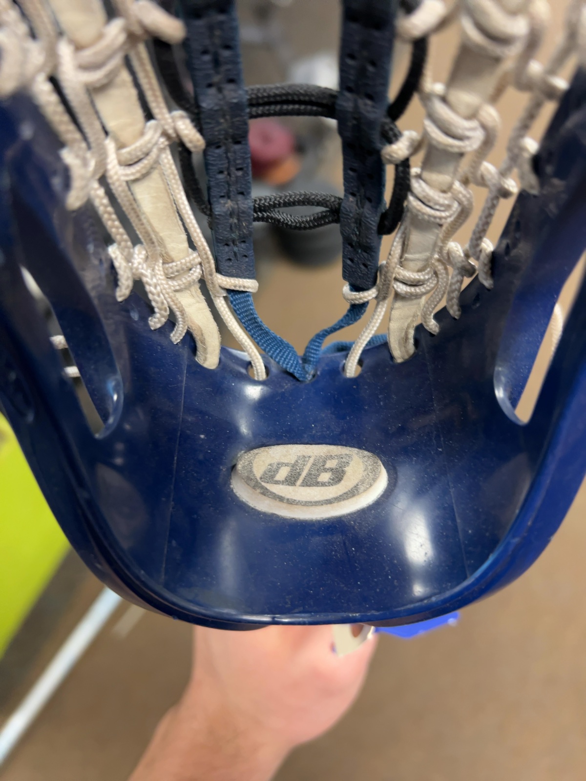 deBeer Women's Lacrosse Stick Complete 29" Blue/Black Good