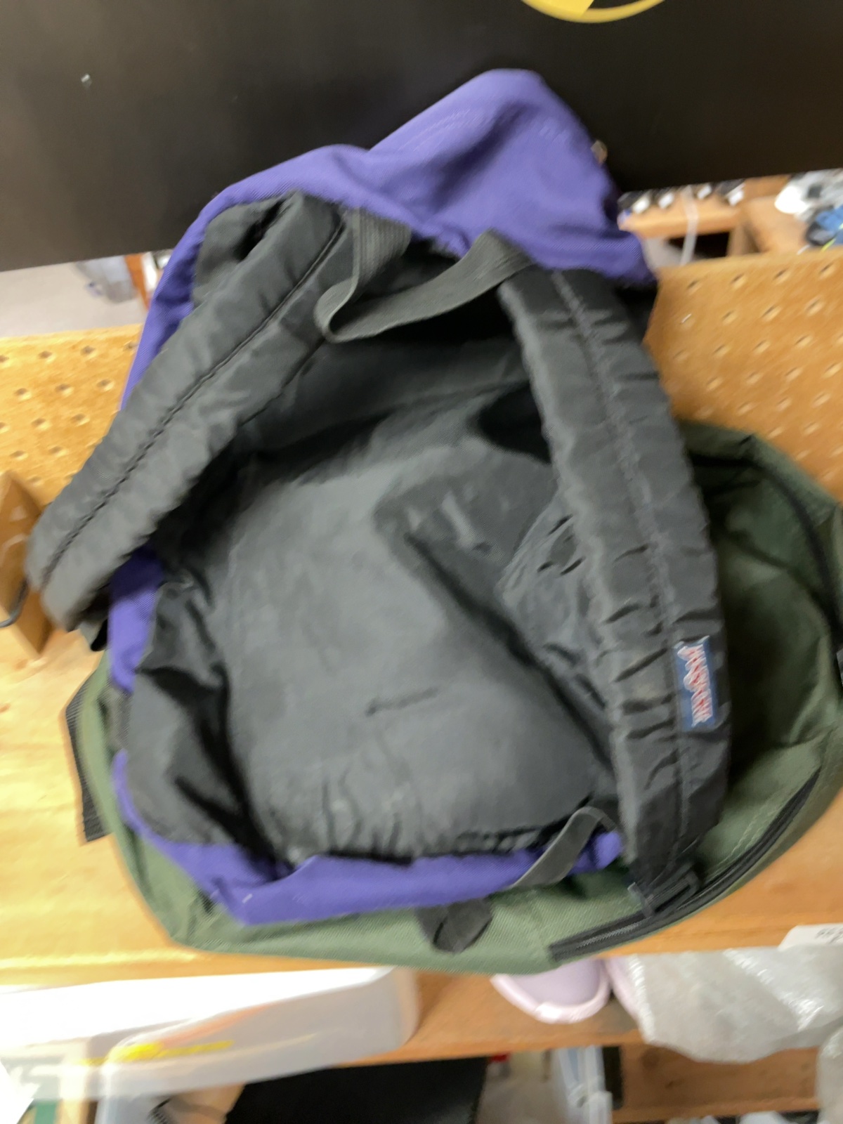 JanSport SuperBreak Backpack Purple