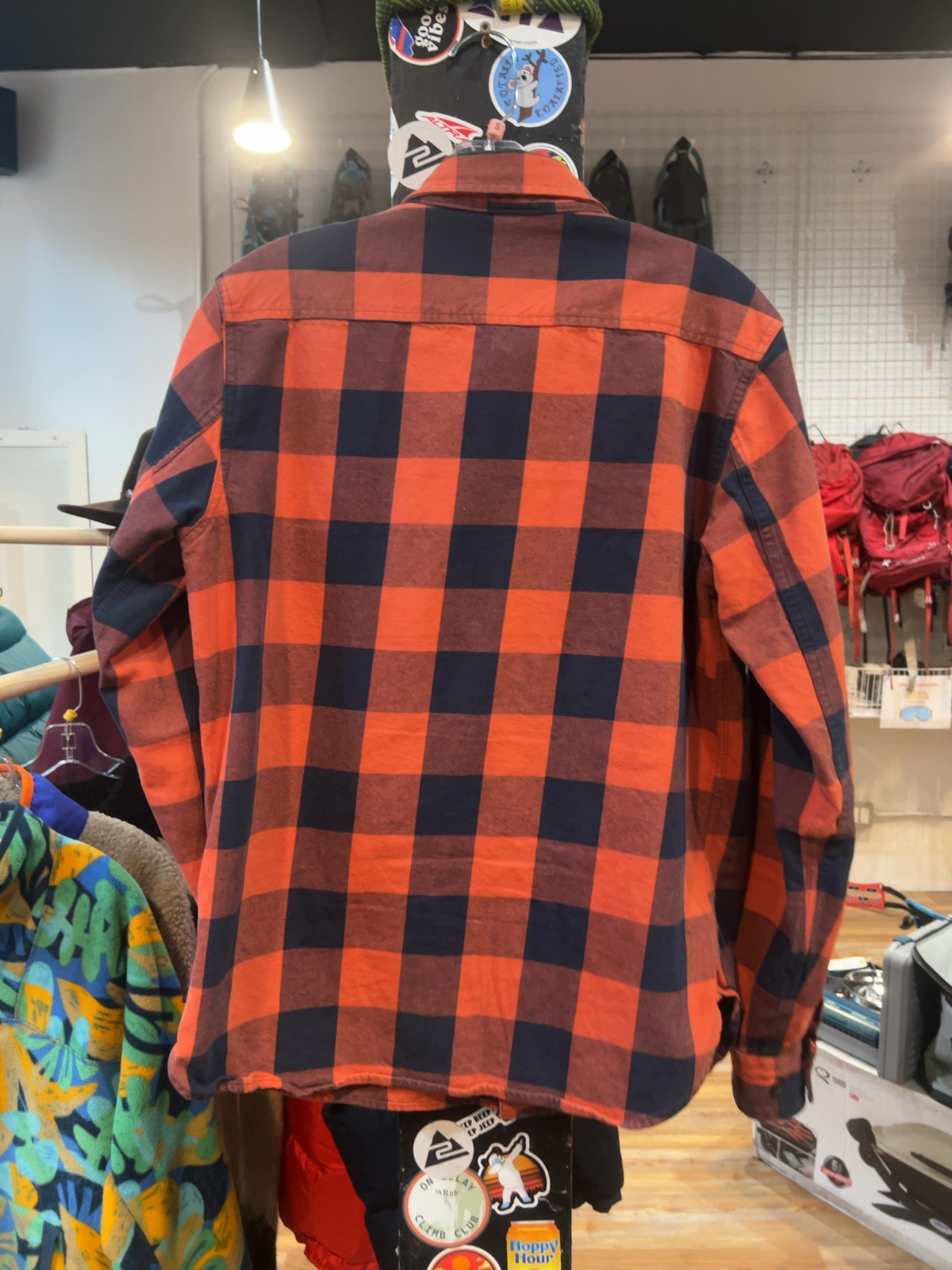 Mountain Hardwear Flannel Button Up Shirt Good S