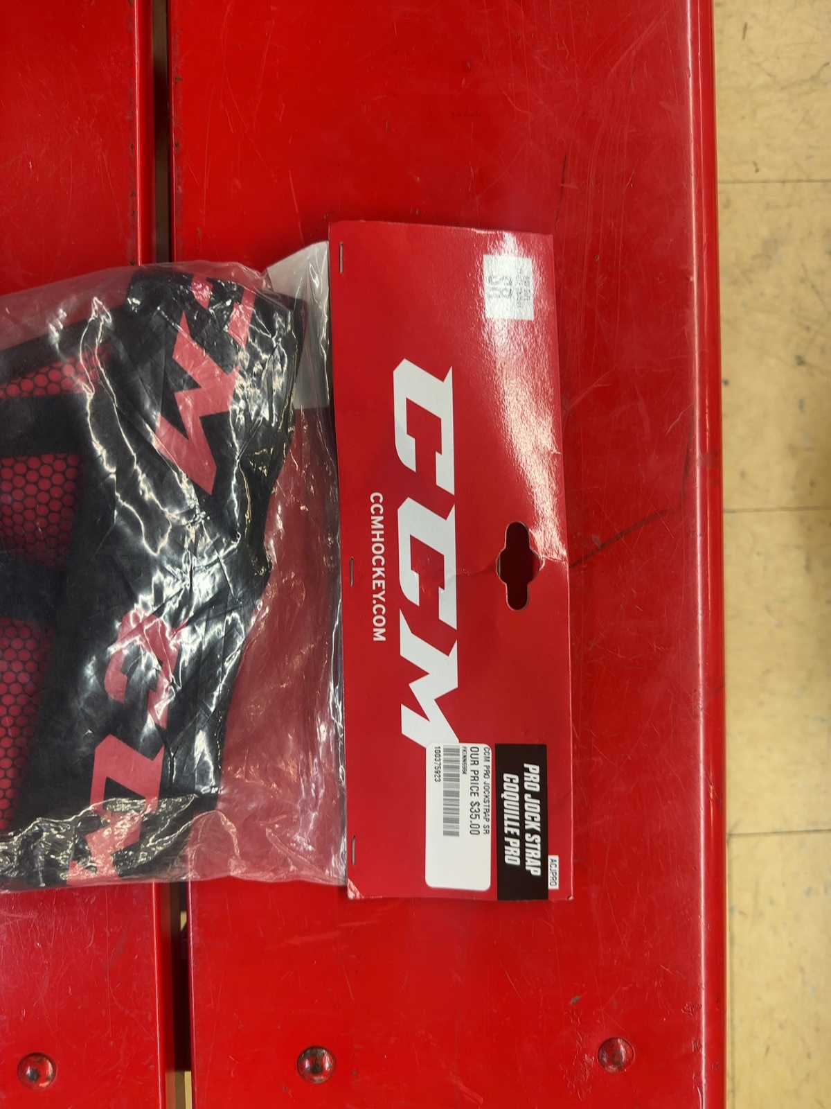 CCM Pro Jockstrap SR Black