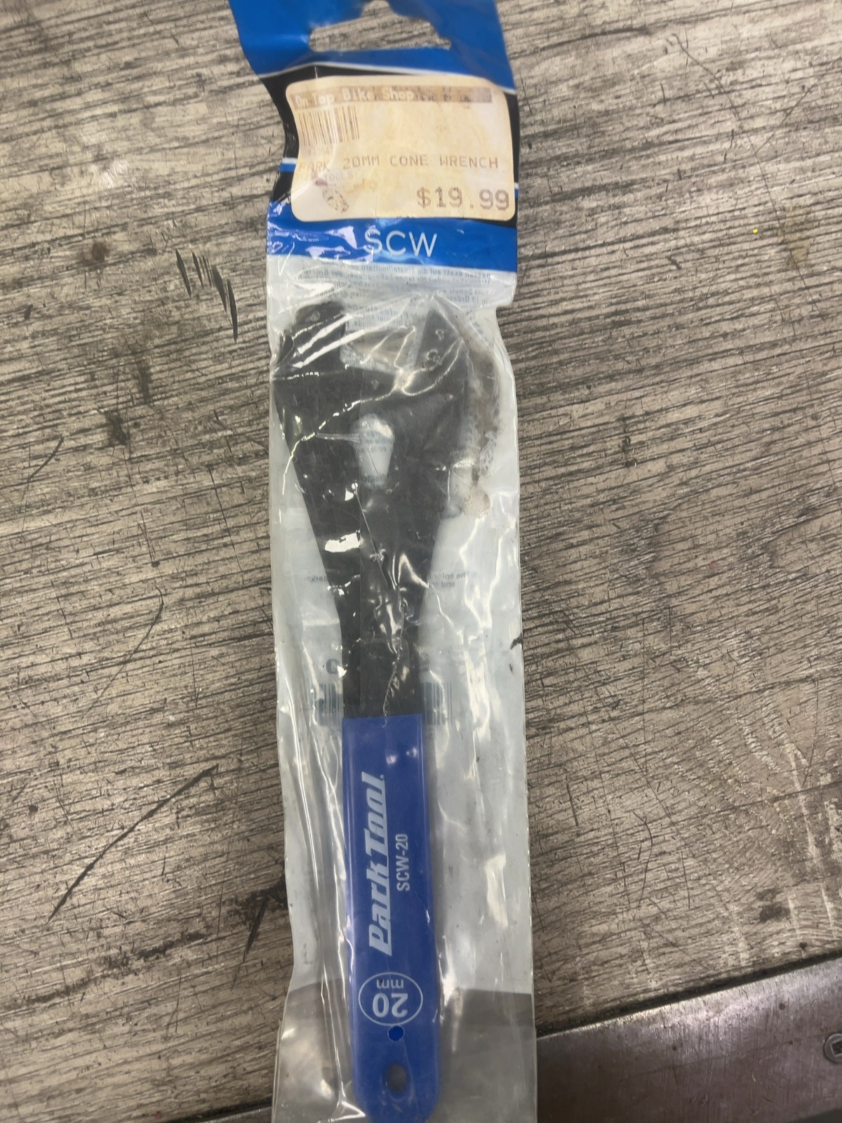 Park Tool SCW-20 Shop Cone Wrench 20mm New