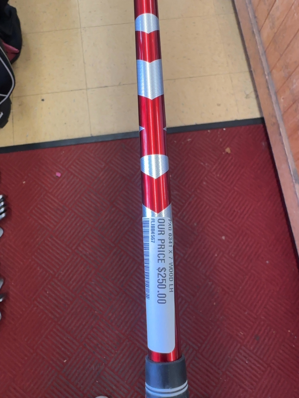 PXG 0341 X 7 Wood Left Handed - 21° Fujikura Ventus Red Shaft