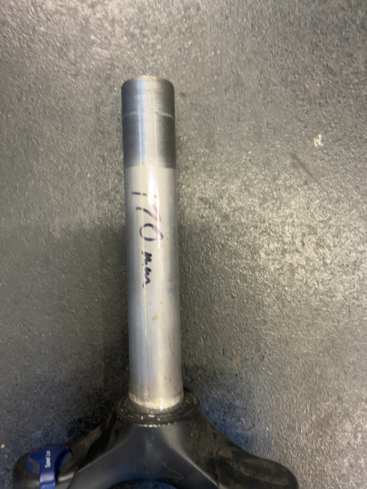 SR Suntour Suspension Fork 170mm Steerer QR Good