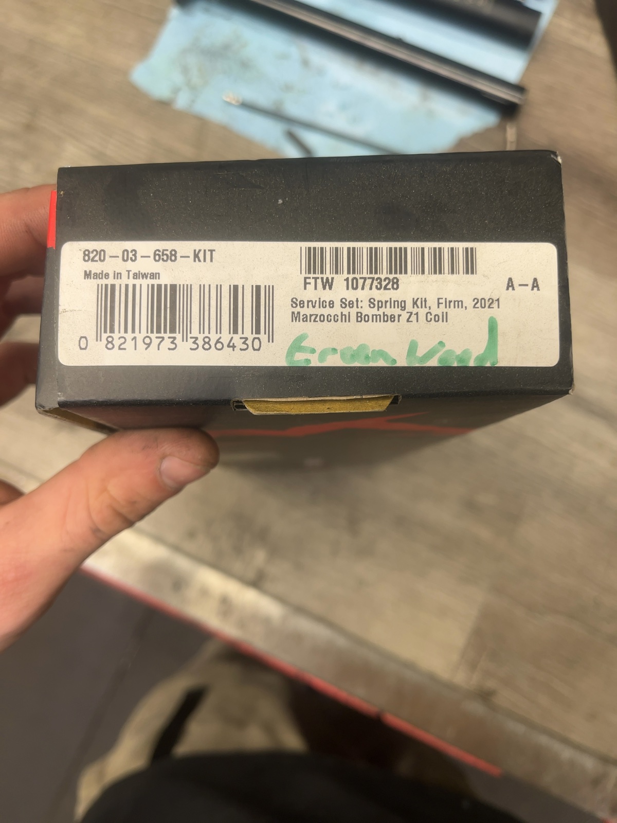Marzocchi Bomber Z1 Coil Spring Kit Firm Green New