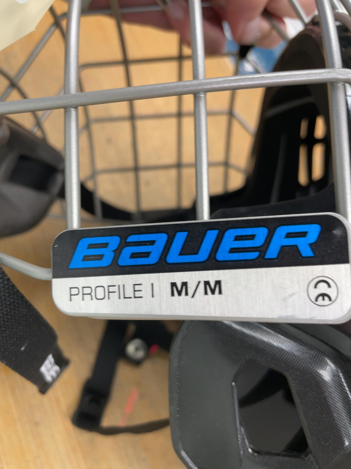Bauer IMS 5.0 Hockey Helmet with Profile I Cage Size M 54-59 cm Black