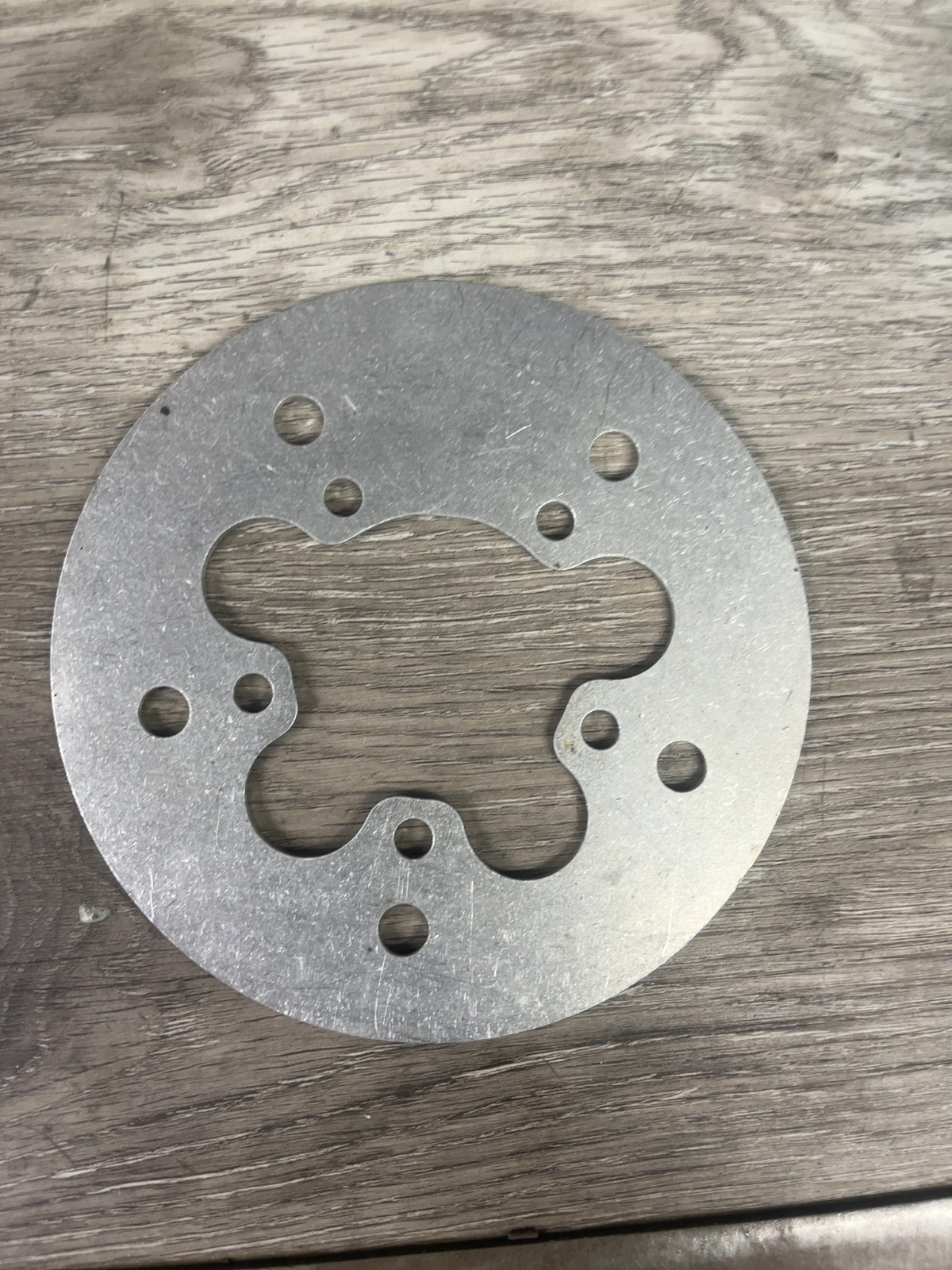 e.NV.y Bash Guard Chainring Protector Silver Good