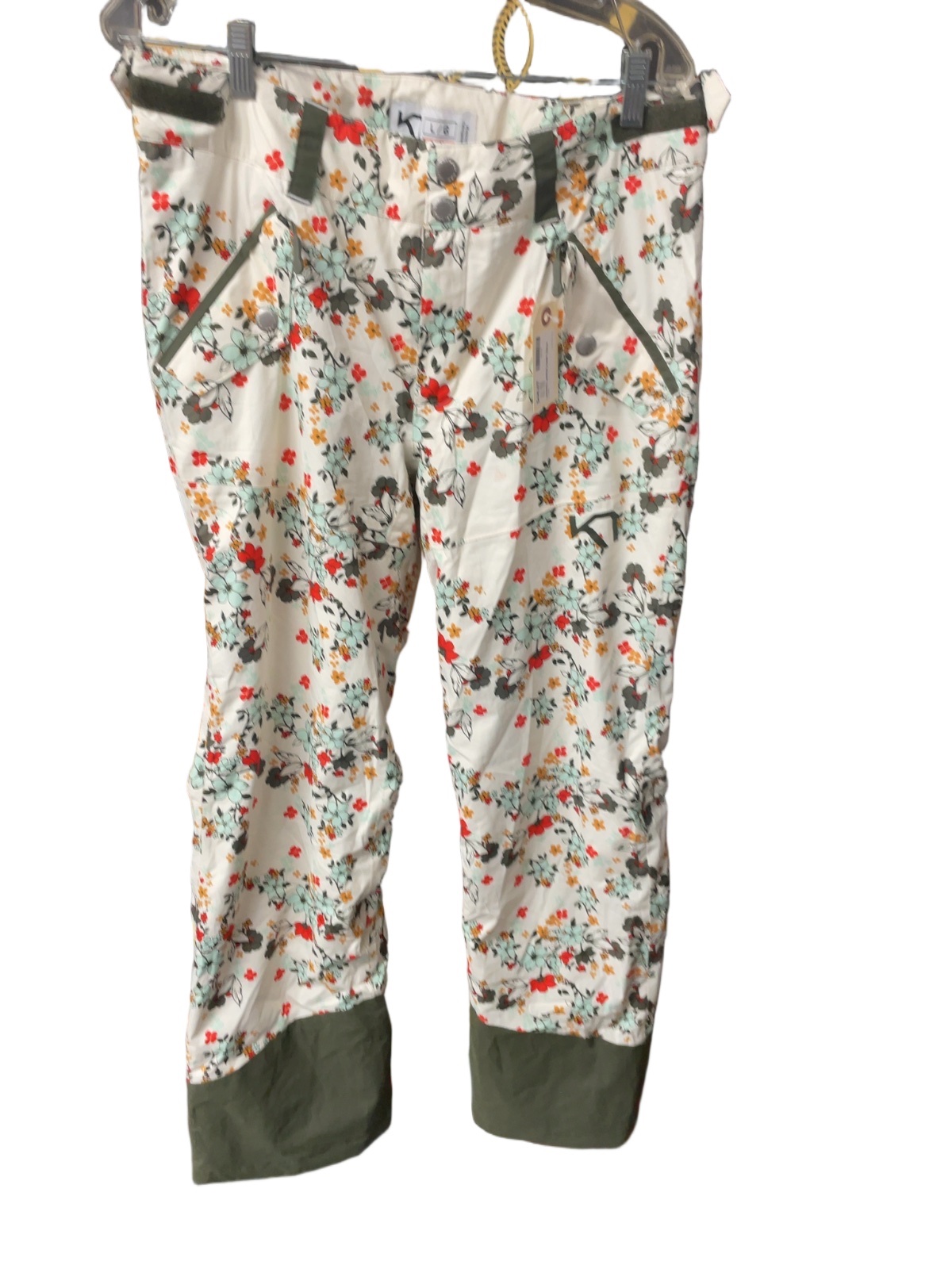 Kari Traa Floral Snow Pants Size L