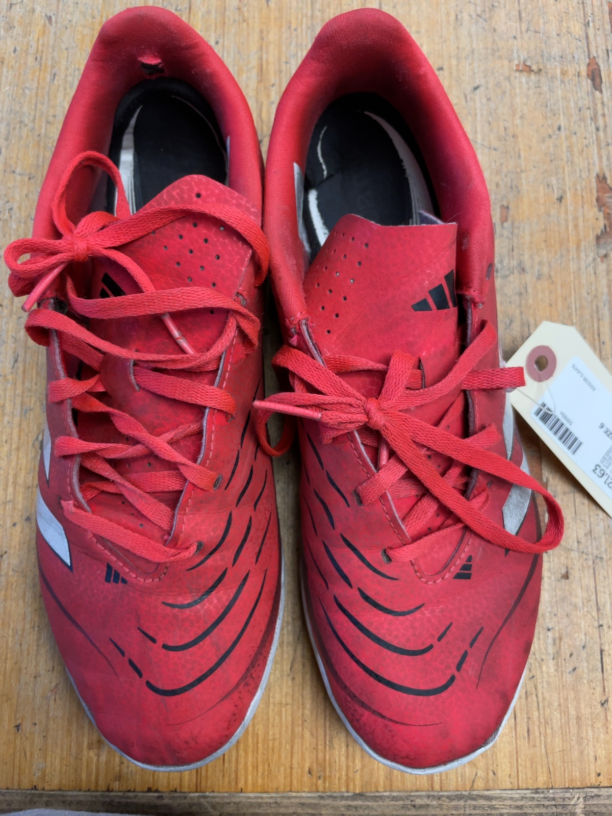 Adidas Predator Size 6 US Turf Soccer Cleats