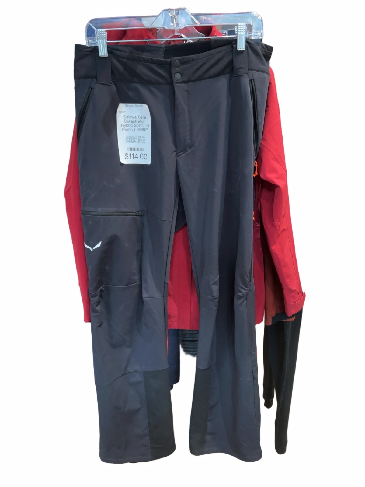 Salewa Sella Durastretch Hybrid Softshell Pants Good L - image 1