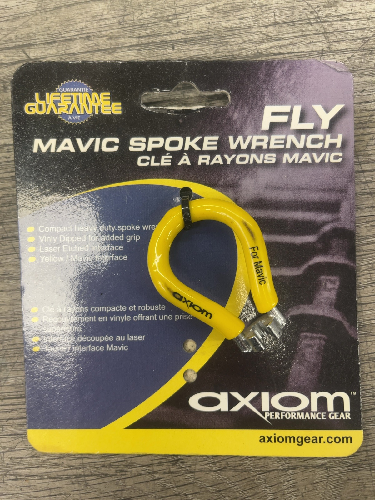 Axiom Fly Mavic Spoke Wrench Yellow New