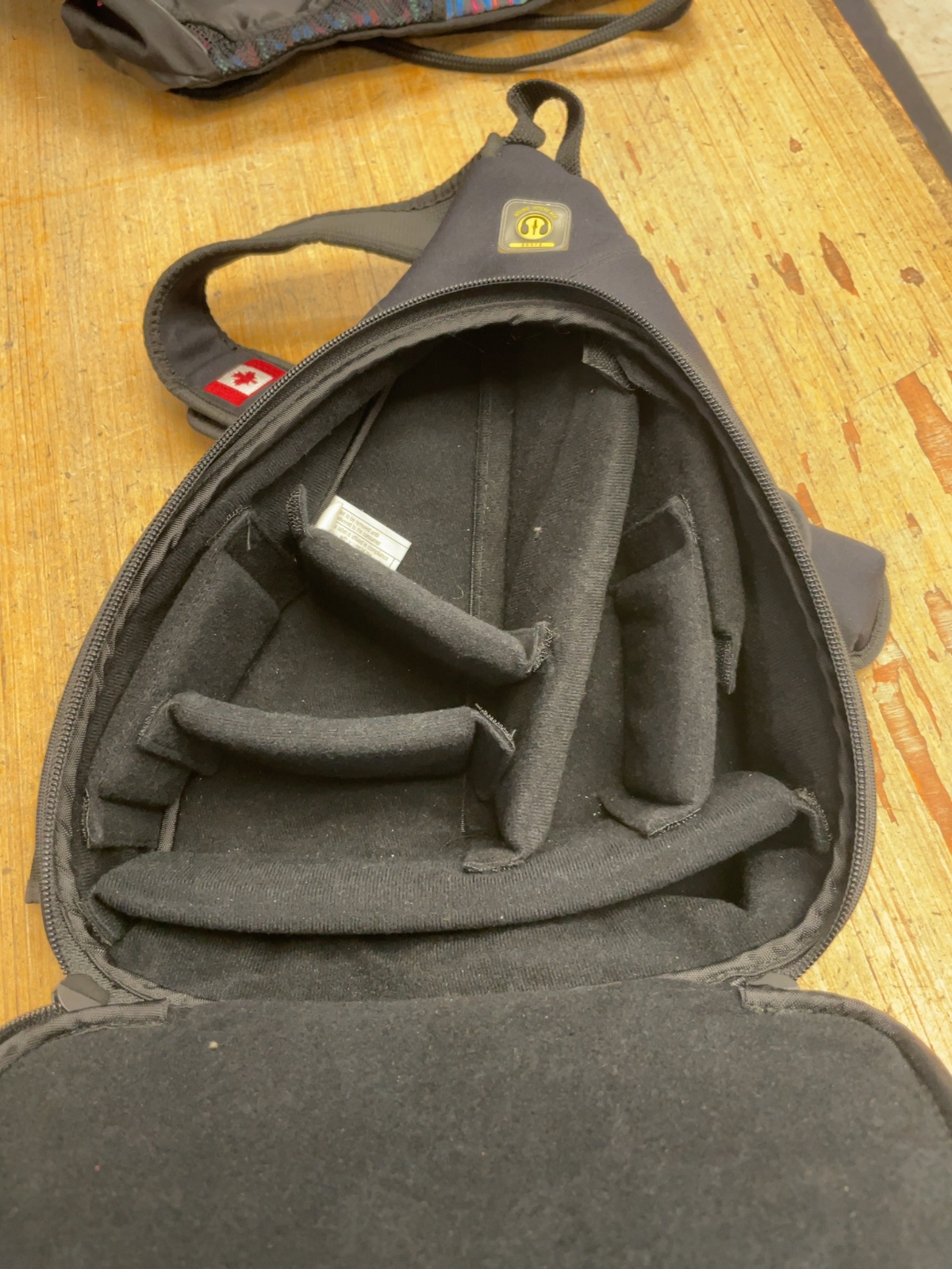 Roots Sport Sling Camera Bag Red
