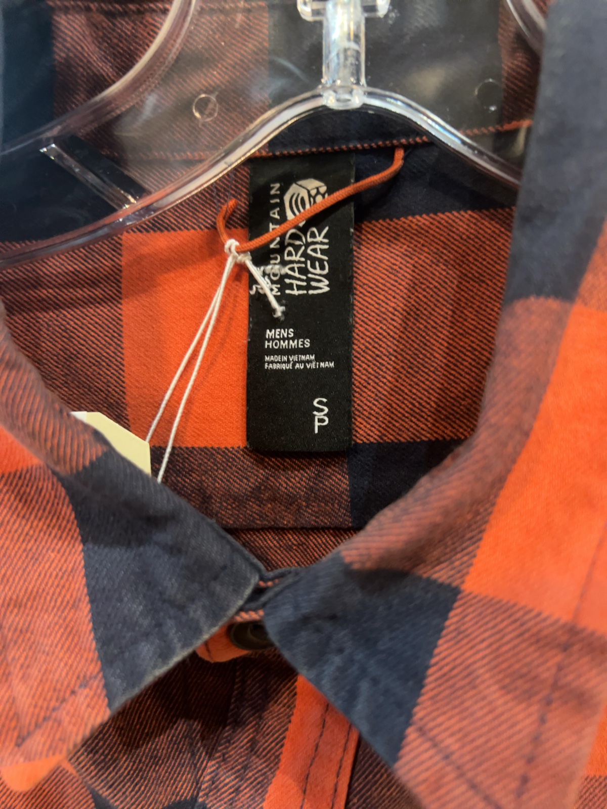 Mountain Hardwear Flannel Button Up Shirt Good S