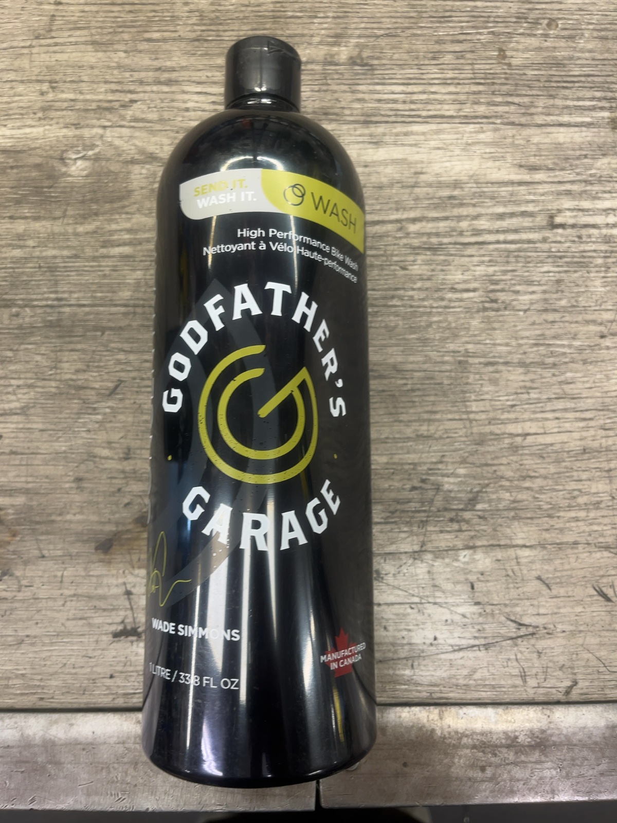Godfather's Garage Original Green Wash High Performance Bike Wash 1L