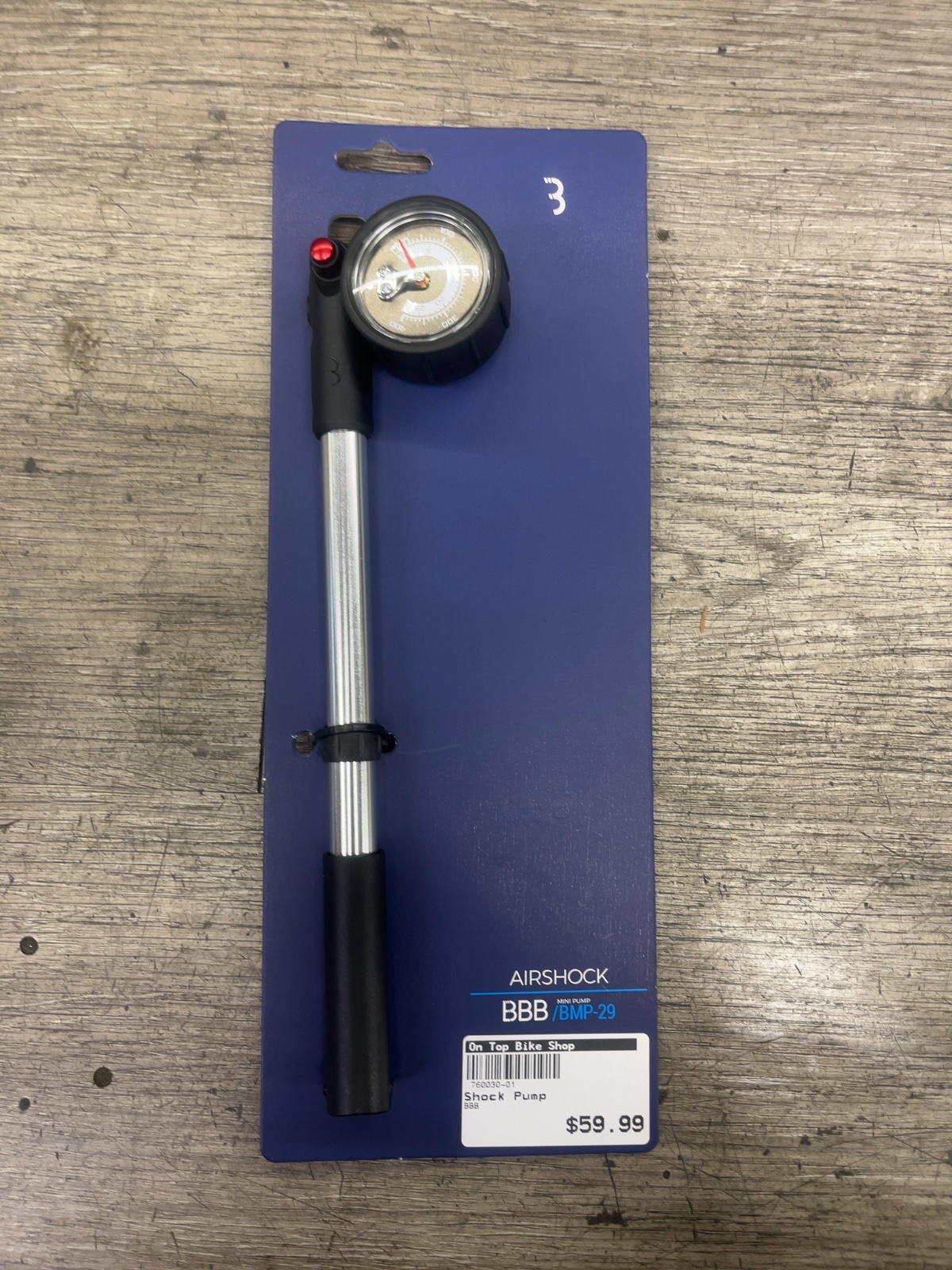 BBB Airshock BMP-29 Suspension Shock Pump New