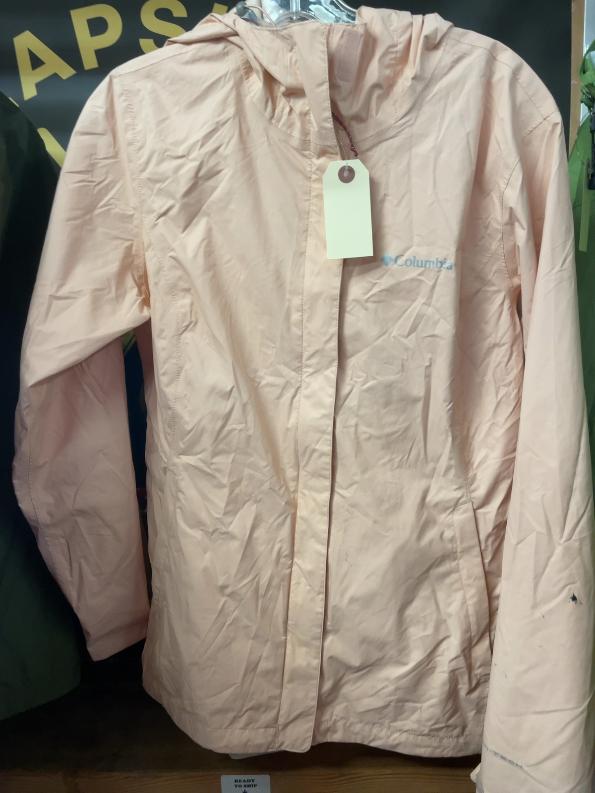 Columbia Size M Rain Jacket