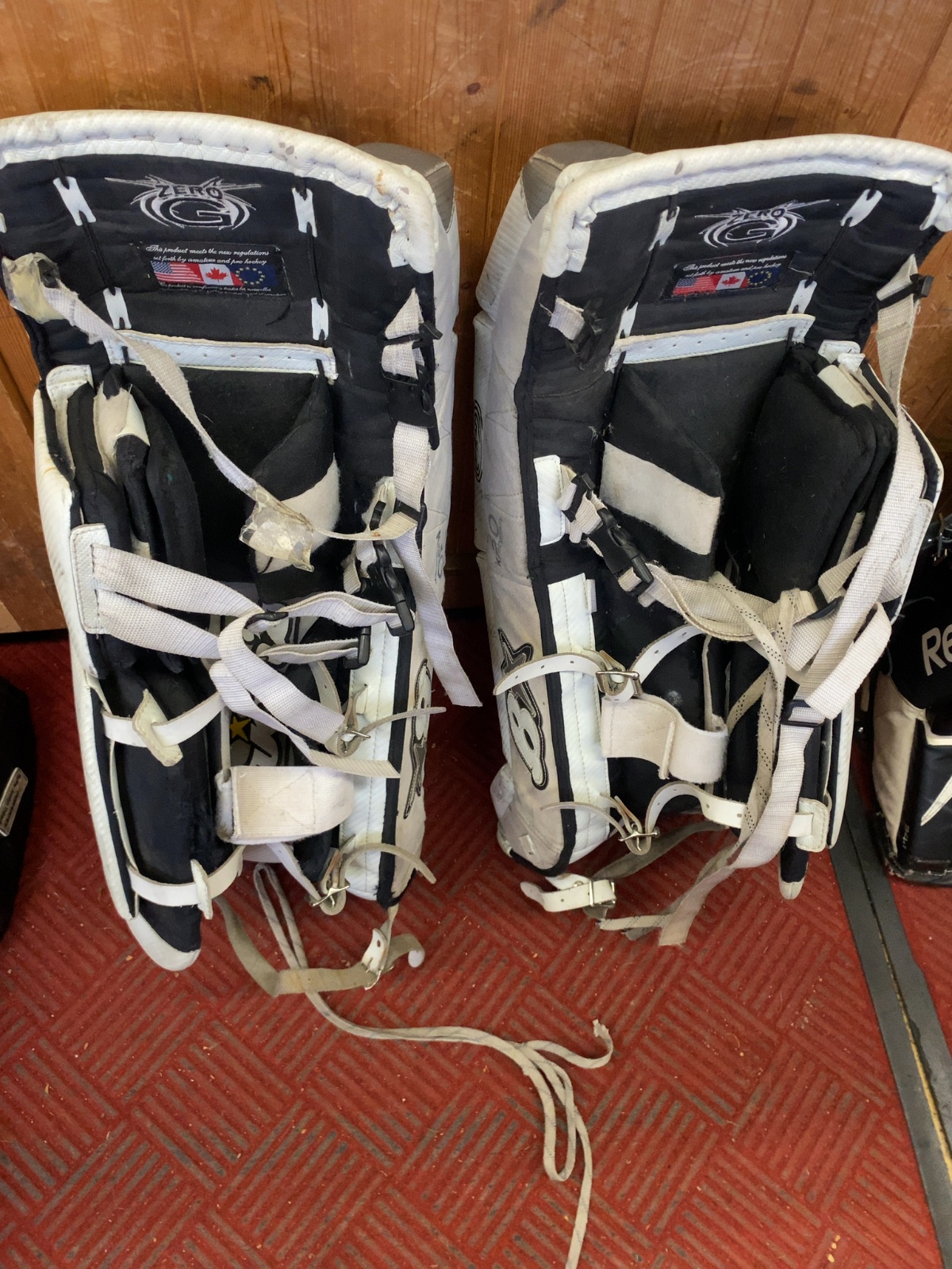 Brian's Zero G Goalie Leg Pads 30+1